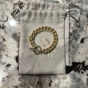Whitley chain bracelet size S/M Kendra Scott.